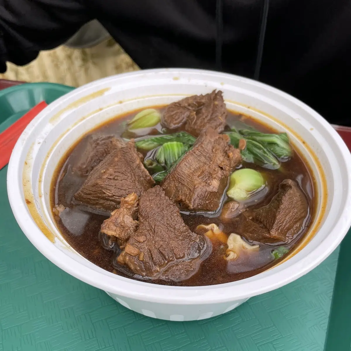 beef noodle soup 牛肉湯麵